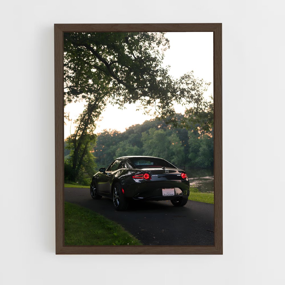 Poster Vitesse élégance aérodynamiques – affiche Mazda (vue 5)